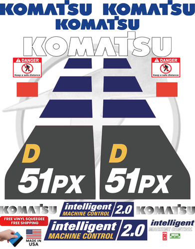 Adatto per komatsu d51px - adatto,