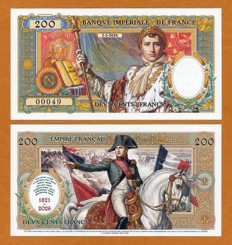Impero francese 200 franchi - francese,,