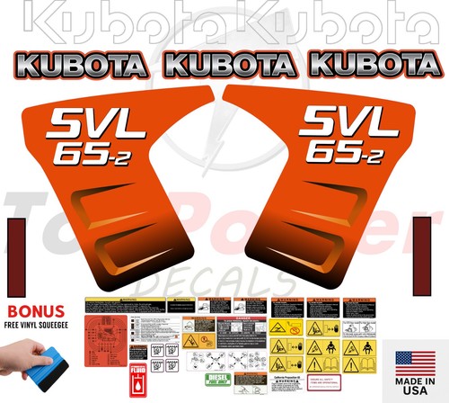 Adatto per kubota svl65 - svl65-2, kit