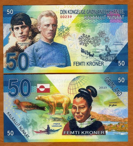 Groenlandia corone - groenlandia,, 50