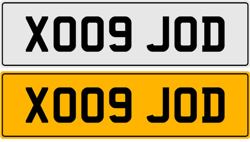 Xo09 jod targa privata - jod, uk