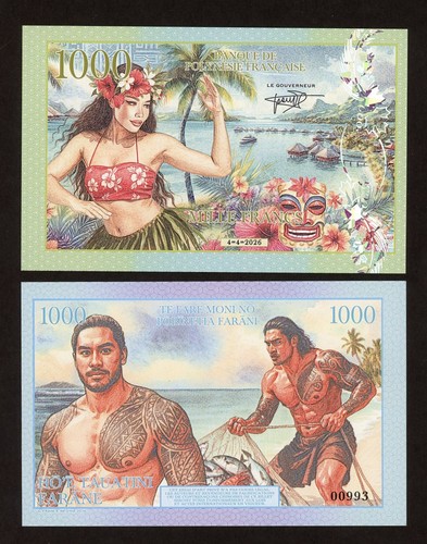 Polinesia 1000 franchi - 1000, 2026