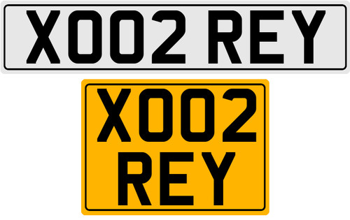 Xo02 rey private plate - xo02,