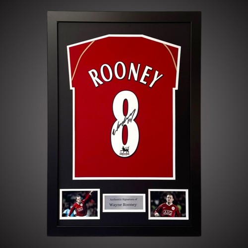 Maglia wayne rooney firmata - wayne,