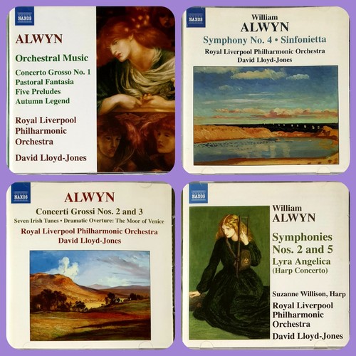 William alwyn albums - 5x,