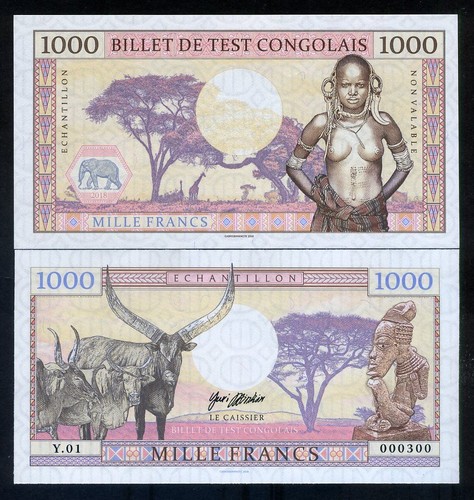 Congo 1000 franchi 2018 - congo,,