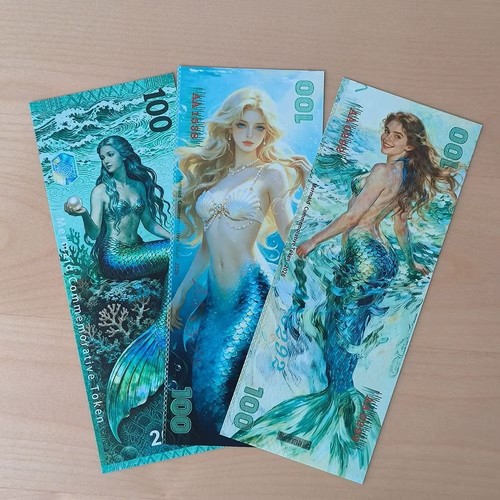 Pezzi sirena 100 ologramma e - sirena,