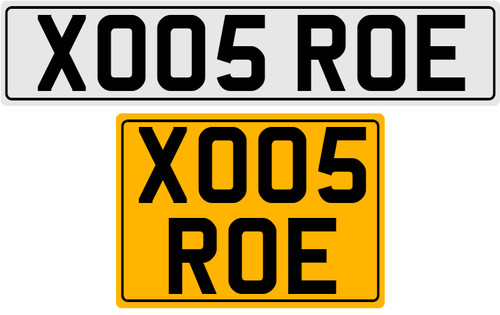 Xo05 roe targa privata - xo05,