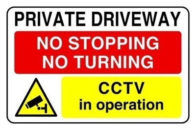 Cartello sicurezza vialetto - sicurezza,