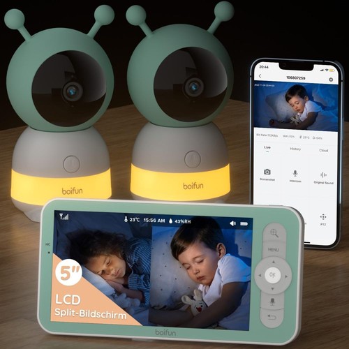 Baby monitor 2k3mp pollici - 2k3mp,