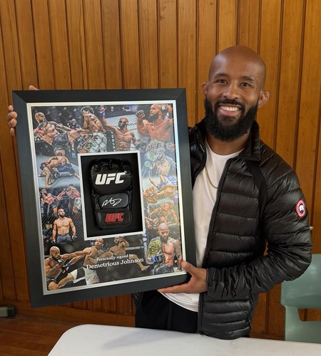 Guanto ufc con cornice - con, murale